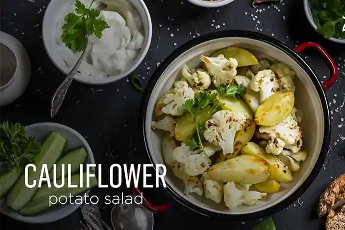 cauliflower potato salad