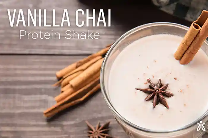 vanilla chai protein shake