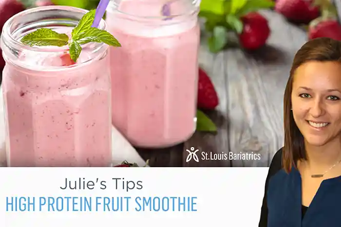 protein fruit smoothie
