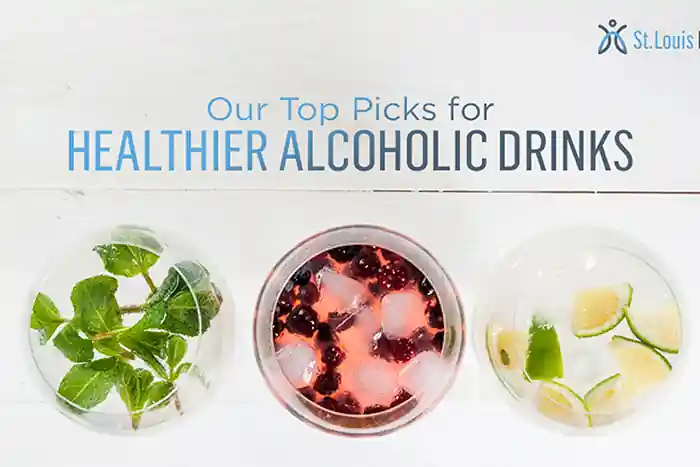healthier alcoholic drinks