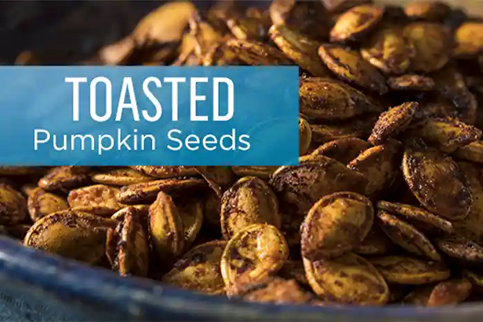 toasted pumpkin seeds