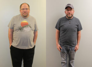 Jeremy's weight loss transformation