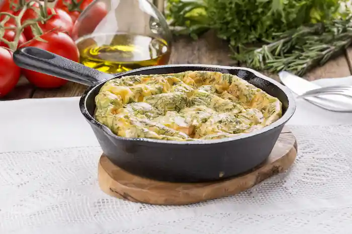 salmon frittata