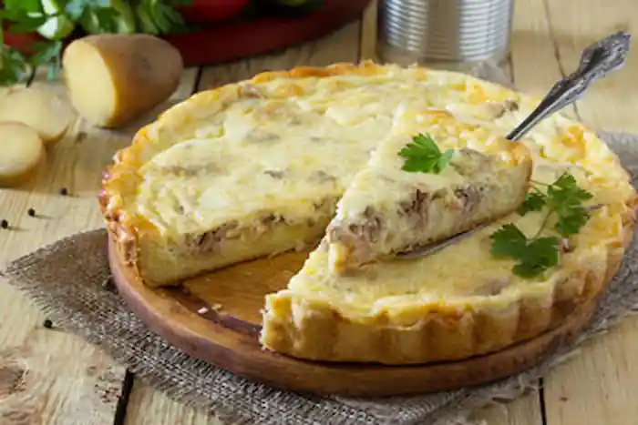 turkey sausage cheese quiche
