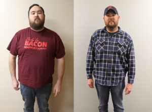 Jonathon's weight loss transformation