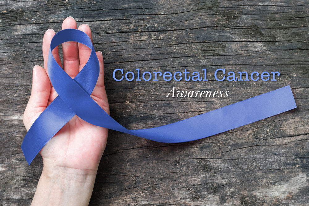 Colorectal Cancer Awareness Ribbon