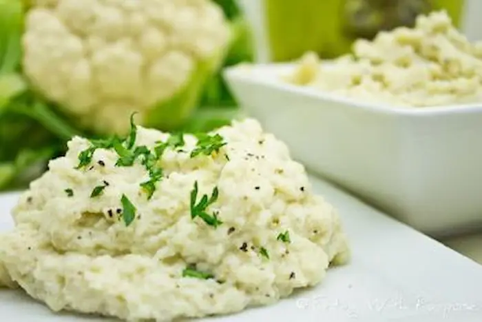 mashed cauliflower