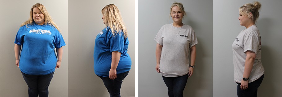 Mari's weight loss transformation