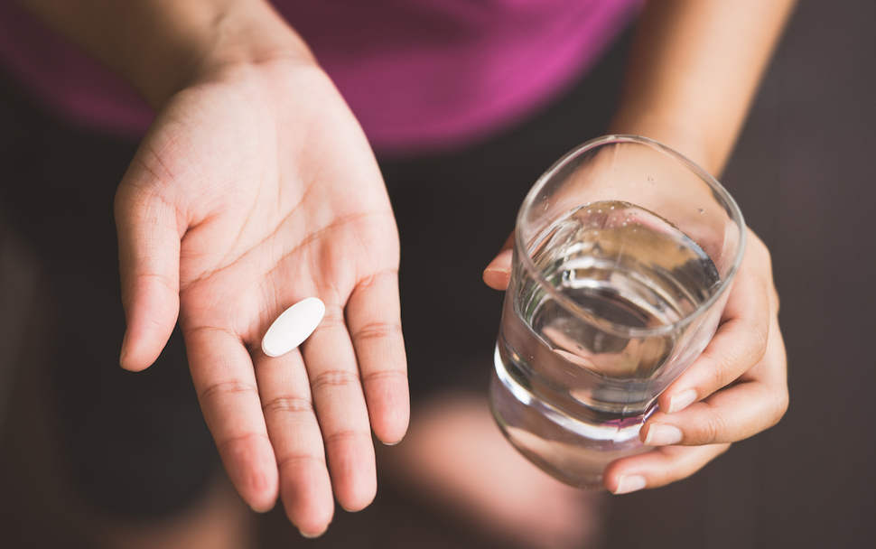 holding supplement for iron deficiency